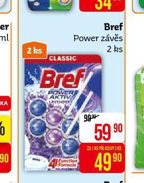 Teta Bref power závěs nabídka