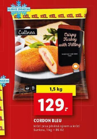 Lidl Cordon bleu nabídka