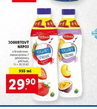 Lidl Jogurtový nápoj nabídka