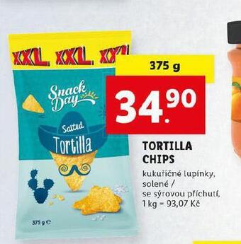 Lidl Tortilla chips nabídka