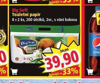 Norma Big soft toaletní papír nabídka
