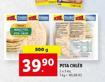 Lidl Pita chléb nabídka