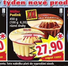 Norma Müller pudink nabídka
