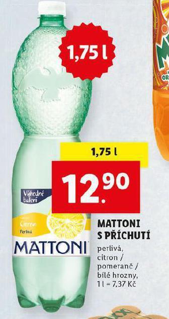 Lidl Mattoni s příchutí nabídka