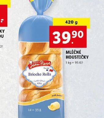 Lidl Mléčné houstičky nabídka