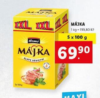 Lidl Hamé májka nabídka