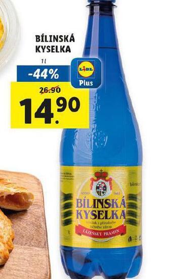 Lidl Bílinská kyselka nabídka