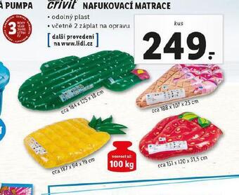 Lidl Nafukovací matrace nabídka