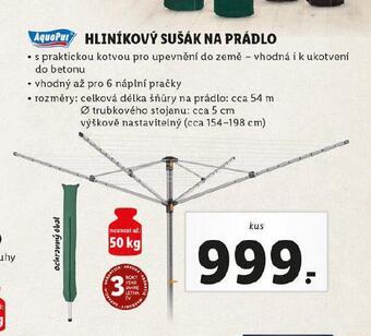 Lidl Hliníkový sušák na prádlo nabídka