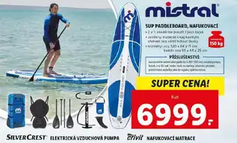 Lidl Sup paddleboard, nafukovací nabídka