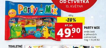 Lidl Party mix nabídka