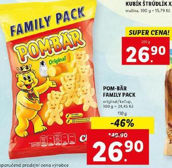 Lidl Pom bär family pack nabídka