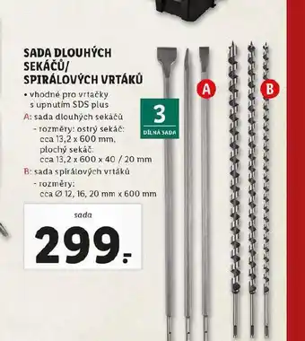 Lidl Sada dlouhých sekáčů nabídka