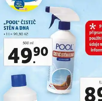 Lidl Pool čistič stěn a dna nabídka