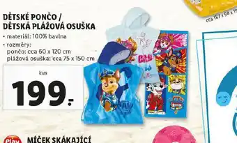 Dětské pončo