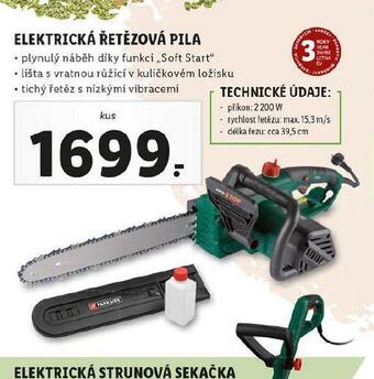 Lidl Elektrická řetězová pila nabídka