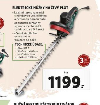 Lidl Elektrické nůžky na živý plot nabídka