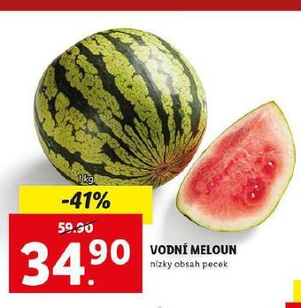 Lidl Meloun vodní nabídka