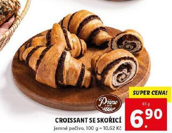 Lidl Croissant se skořicí nabídka