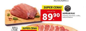 Lidl Vepřová plec nabídka