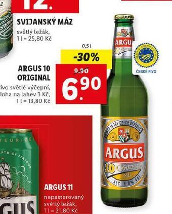 Lidl Pivo argus originál nabídka