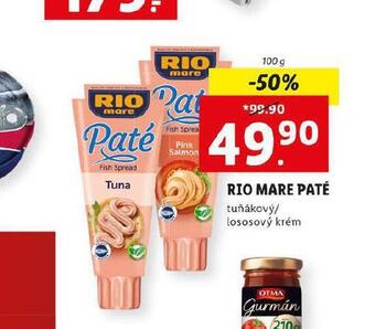 Lidl Rio mare paté nabídka