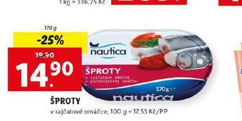 Lidl Šproty nabídka