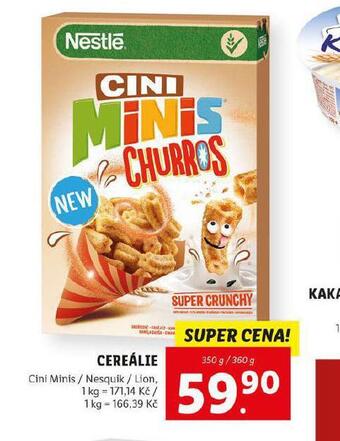 Lidl Cereálie nabídka