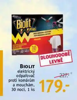 Rossmann Biolit elektrický odpařovač proti komárům nabídka