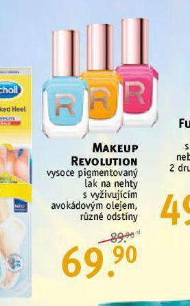 Rossmann Makeup revolution lak na nehty nabídka