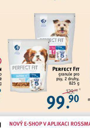 Rossmann Perfect fit granule pro psy nabídka