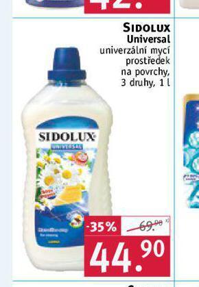 Rossmann Sidolux universal mycí prostředek nabídka