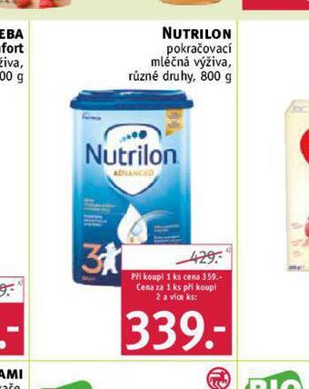 Rossmann Nutrilon pokračovací mléčná výživa nabídka