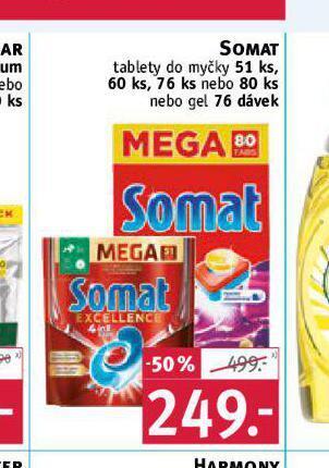 Rossmann Somat tablety do myčky nabídka