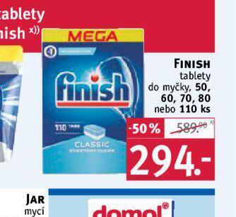 Rossmann Finish tablety do myčky nabídka