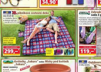 Norma Pikniková cestovní deka nabídka