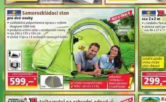 Samorozkládací stan