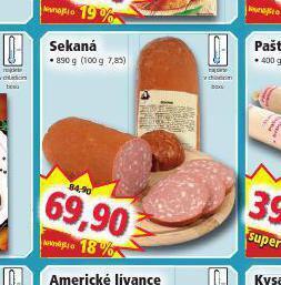 Norma Sekaná nabídka