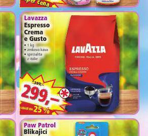 Norma Lavazza espresso crema e gusto nabídka