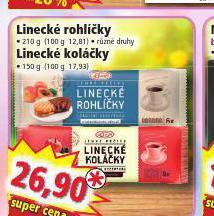 Norma Linecké koláčky nabídka