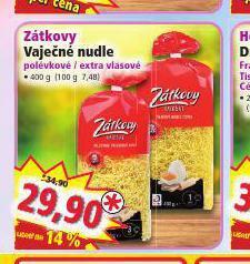 Norma Zátkovy vaječné těstoviny nabídka