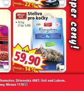 Norma Stelivo pro kočky nabídka