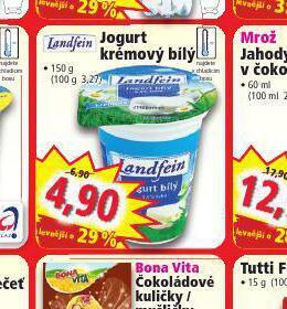 Norma Jogurt krémový bílý nabídka