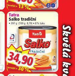 Norma Tatra salko tradiční nabídka
