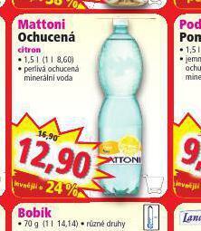 Norma Mattoni ochucená citron nabídka