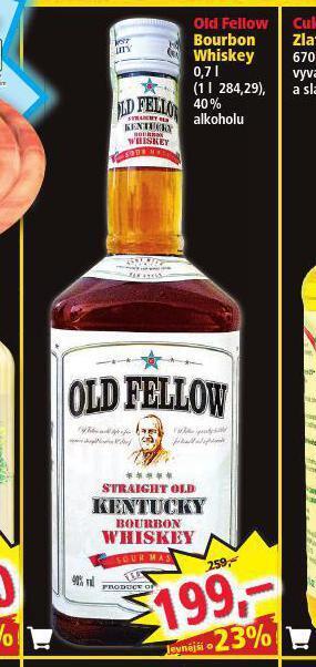 Norma Old fellow bourbon whiskey nabídka