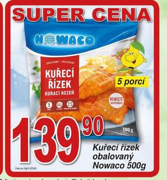 Lidl Kuřecí řízek obalovaný nowaco nabídka