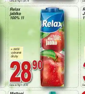 Lidl Relax jablko nabídka