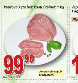 Lidl Vepřová kýta bez kosti nabídka