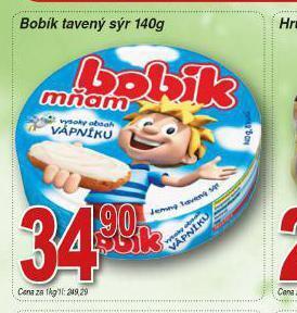 Lidl Bobík tavený sýr nabídka
